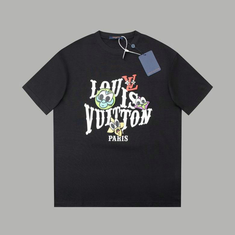 Wholesale Cheap Louis Vuitton Short Sleeve Replica T Shirts for Sale