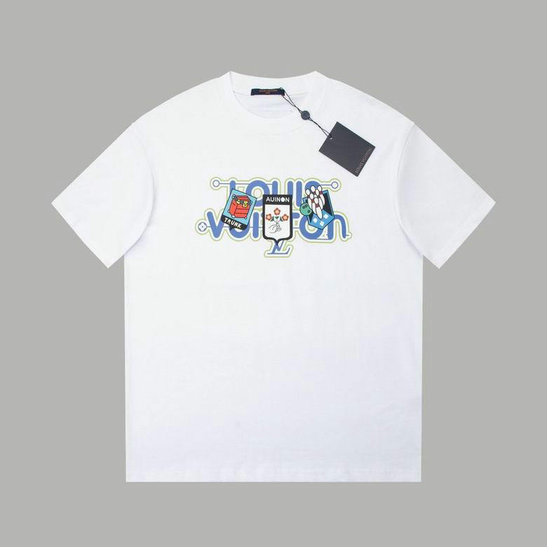 Wholesale Cheap Louis Vuitton Short Sleeve Replica T Shirts for Sale