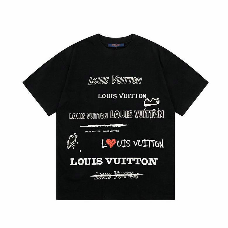 Wholesale Cheap Louis Vuitton Short Sleeve Replica T Shirts for Sale