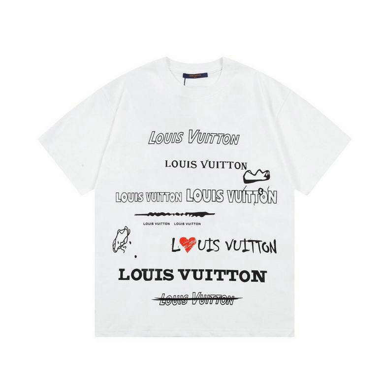 Wholesale Cheap Louis Vuitton Short Sleeve Replica T Shirts for Sale