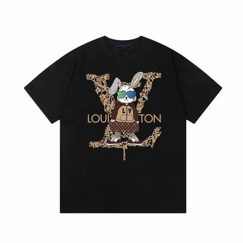 Wholesale Cheap Louis Vuitton Short Sleeve Replica T Shirts for Sale