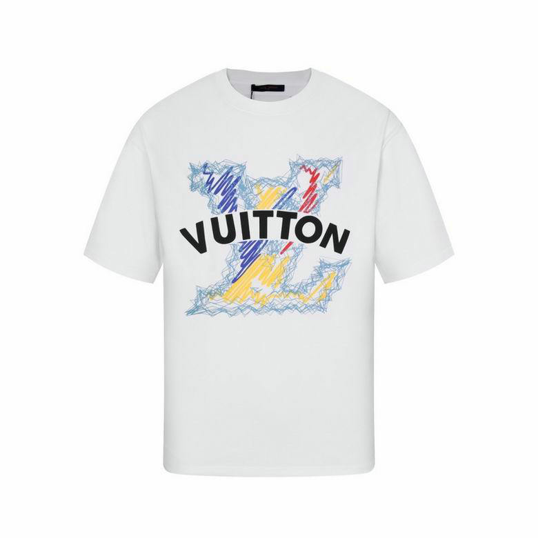 Wholesale Cheap Louis Vuitton Short Sleeve Replica T Shirts for Sale