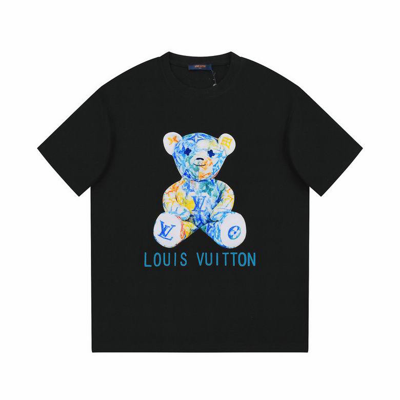 Wholesale Cheap Louis Vuitton Short Sleeve Replica T Shirts for Sale