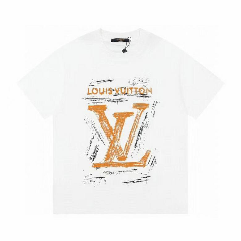 Wholesale Cheap Louis Vuitton Short Sleeve Replica T Shirts for Sale