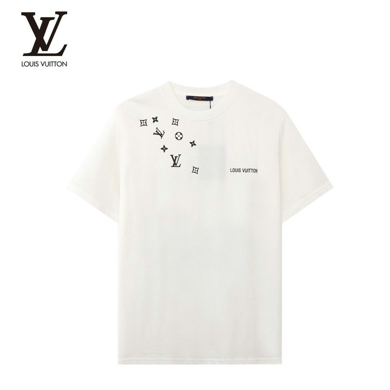 Wholesale Cheap Louis Vuitton Short Sleeve Replica T Shirts for Sale