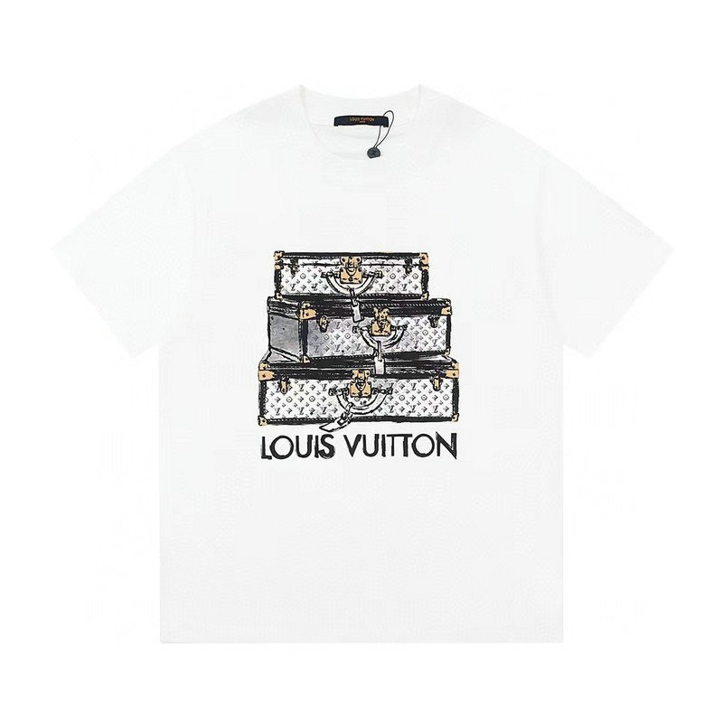 Wholesale Cheap Louis Vuitton Short Sleeve Replica T Shirts for Sale