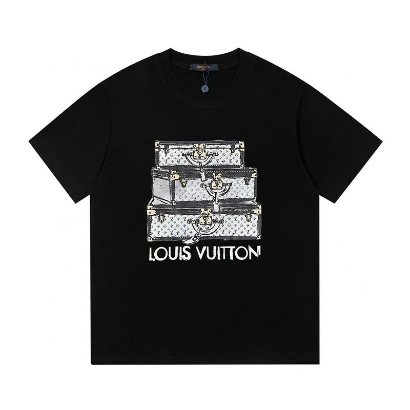 Wholesale Cheap Louis Vuitton Short Sleeve Replica T Shirts for Sale