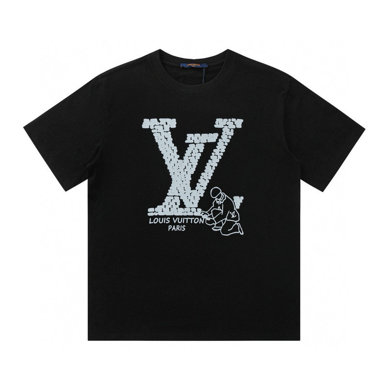 Wholesale Cheap Louis Vuitton Short Sleeve Replica T Shirts for Sale