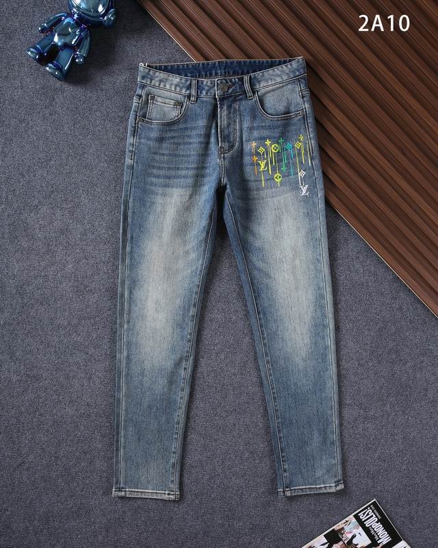 Wholesale Cheap LV Replica Jeans for Sale