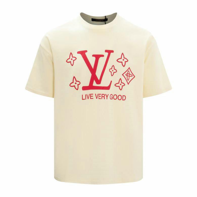 Wholesale Cheap Lv Replica Designer T Shirts for Sale