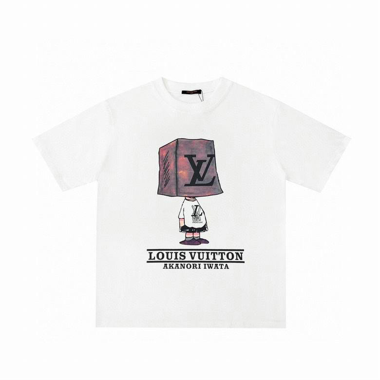 Wholesale Cheap Lv Replica Designer T Shirts for Sale