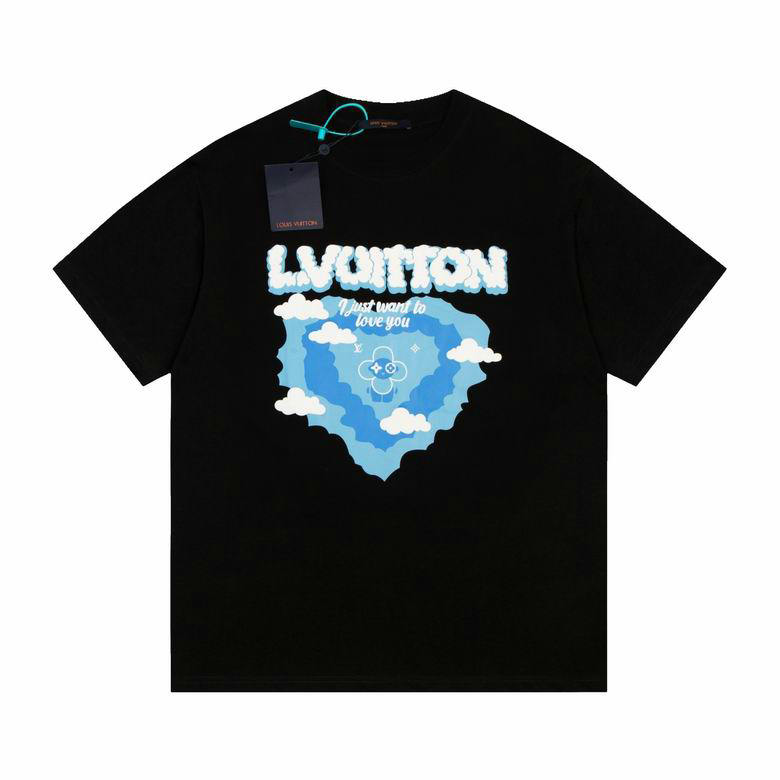 Wholesale Cheap Lv Replica Designer T Shirts for Sale