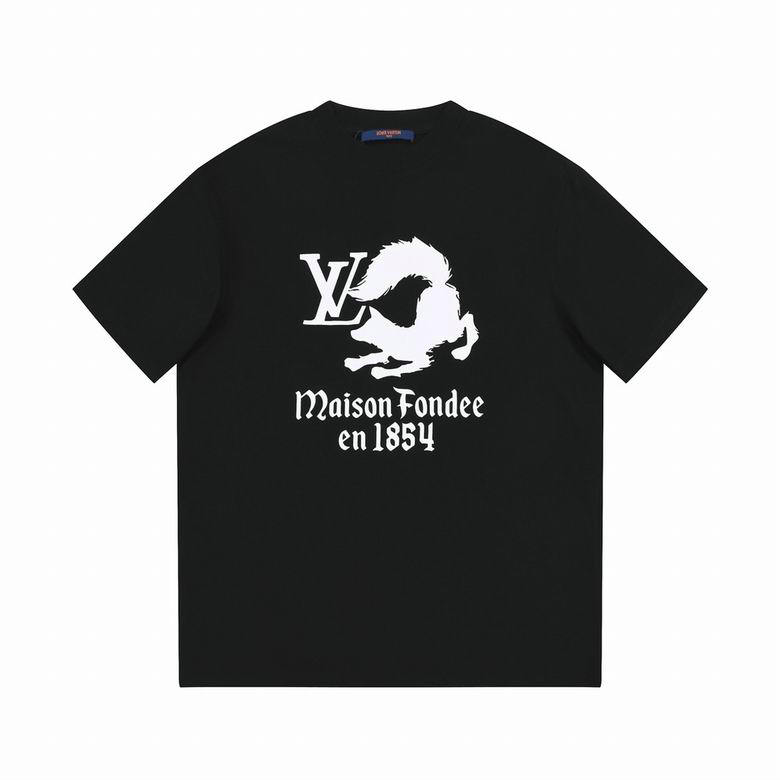 Wholesale Cheap Lv Replica Designer T Shirts for Sale