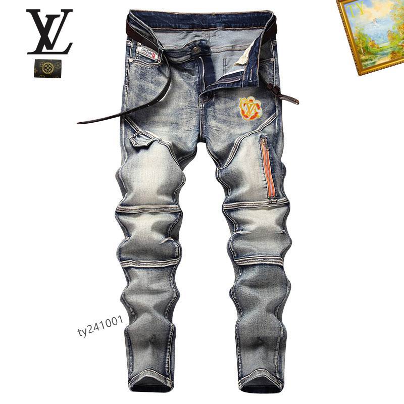 Wholesale Cheap Louis Vuitton Replica Jeans for Sale