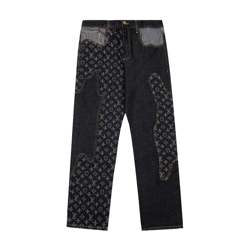 Wholesale Cheap Louis Vuitton Replica Jeans for Sale