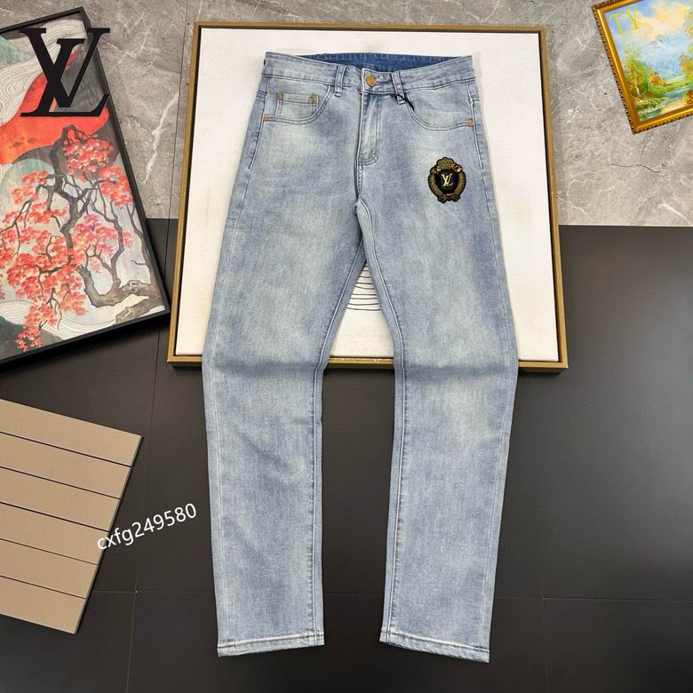 Wholesale Cheap Louis Vuitton Replica Jeans for Sale