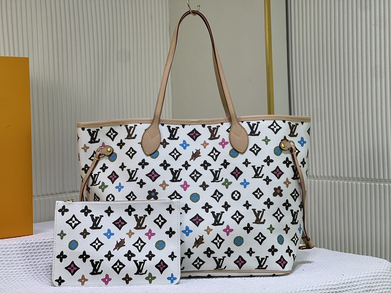 Wholesale Cheap Aaa Louis Vuitton Neverfull Monogram Canvas Tote Bags for sale