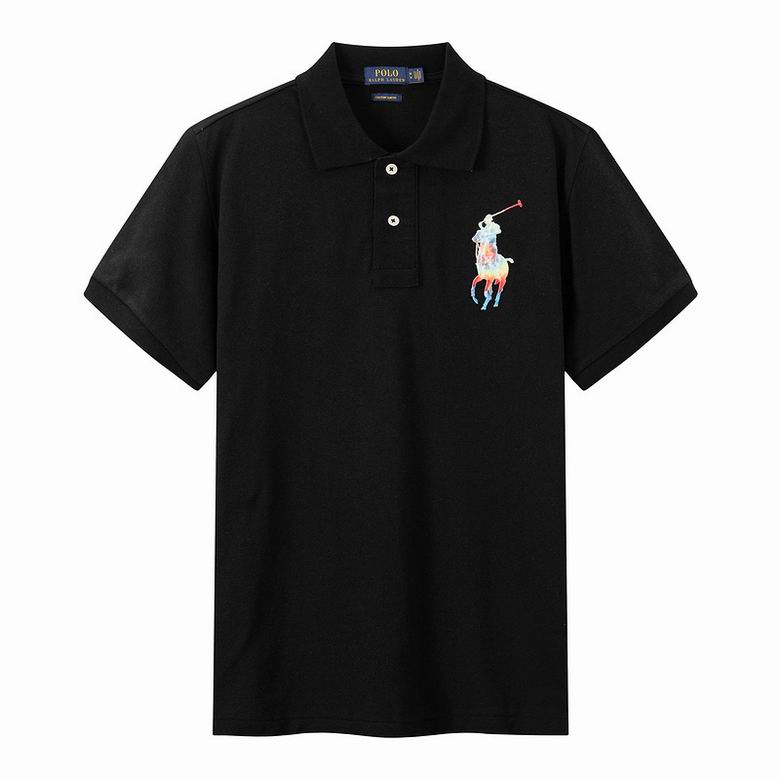 Wholesale Cheap Ralph Lauren Polo Short Sleeve Lapel Men T Shirts for Sale