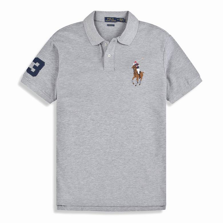 Wholesale Cheap Ralph Lauren Polo Short Sleeve Lapel Men T Shirts for Sale