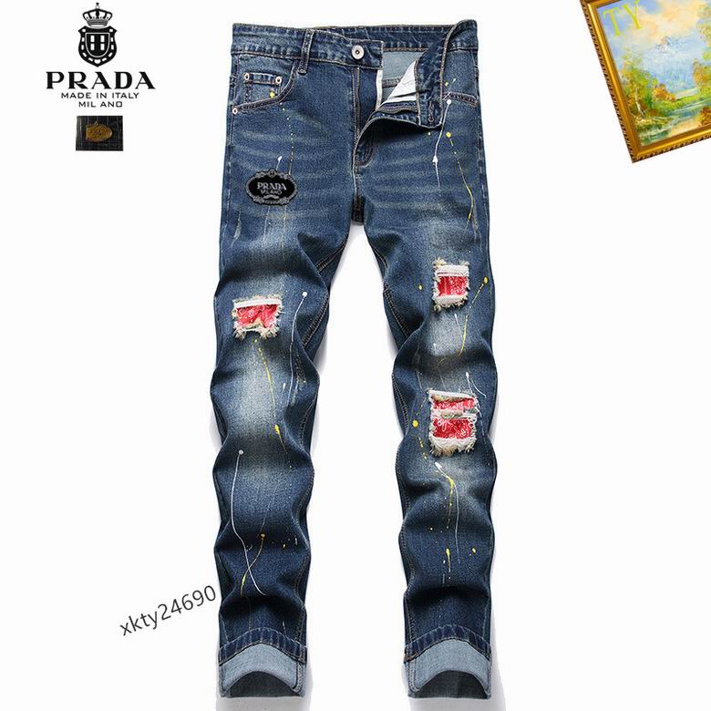 Wholesale Cheap P.rada Replica Designer Jeans for Sale