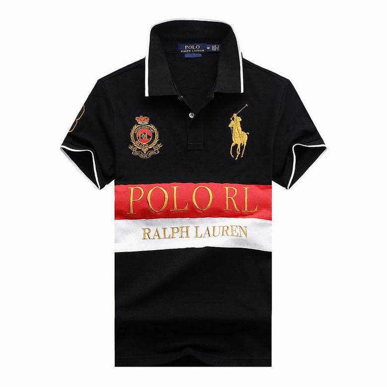 Wholesale Cheap Ralph Lauren Polo Short Sleeve Lapel Men T Shirts for Sale