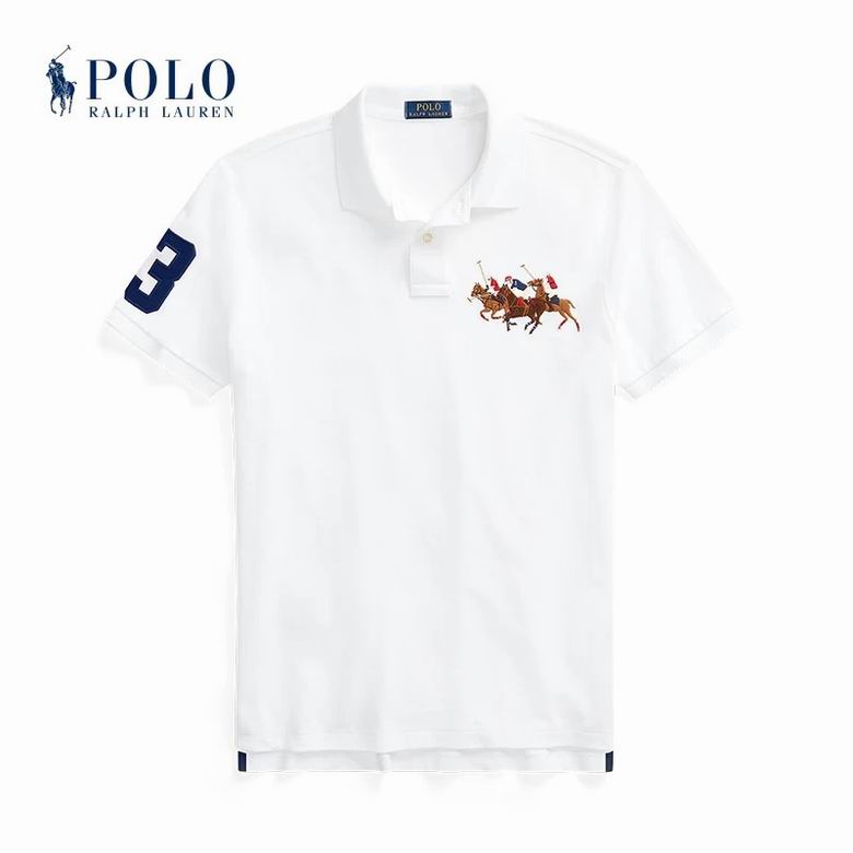 Wholesale Cheap Ralph Lauren Polo Short Sleeve Lapel Men T Shirts for Sale