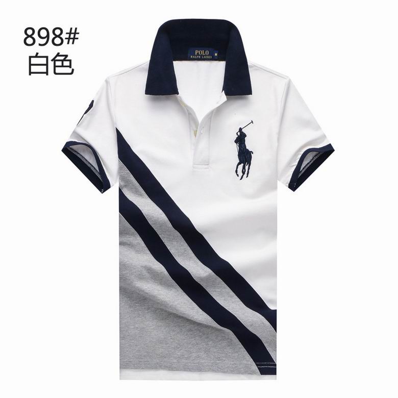 Wholesale Cheap Ralph Lauren Polo Short Sleeve Lapel Men T Shirts for Sale