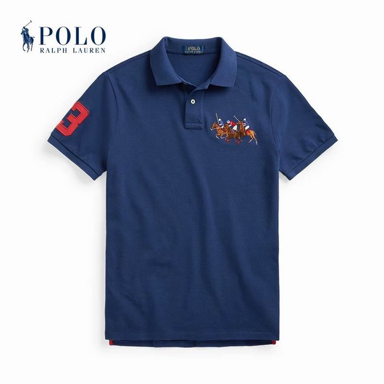 Wholesale Cheap Ralph Lauren Polo Short Sleeve Lapel Men T Shirts for Sale