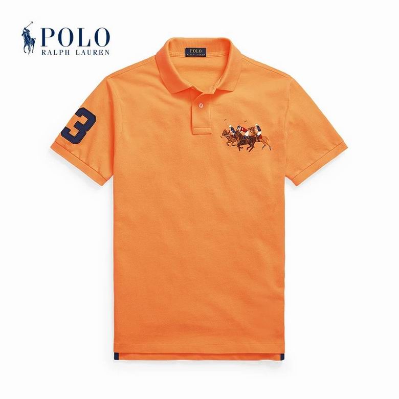 Wholesale Cheap Ralph Lauren Polo Short Sleeve Lapel Men T Shirts for Sale