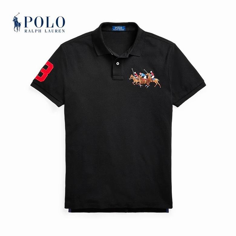 Wholesale Cheap Ralph Lauren Polo Short Sleeve Lapel Men T Shirts for Sale