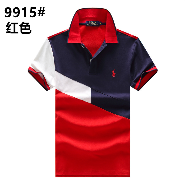 Wholesale Cheap Ralph Lauren Polo Short Sleeve Lapel Men T Shirts for Sale