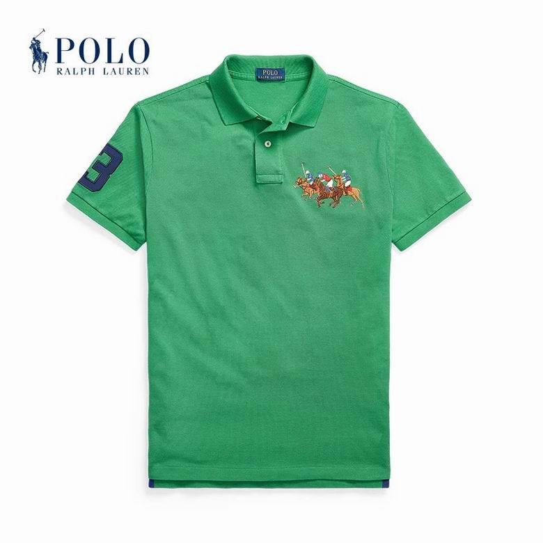 Wholesale Cheap Ralph Lauren Polo Short Sleeve Lapel Men T Shirts for Sale