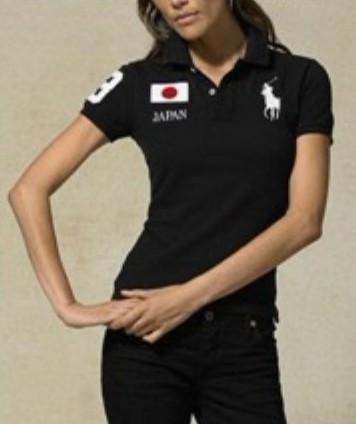 Wholesale Cheap Ralph Lauren Polo Short Sleeve Lapel Women T Shirts for Sale