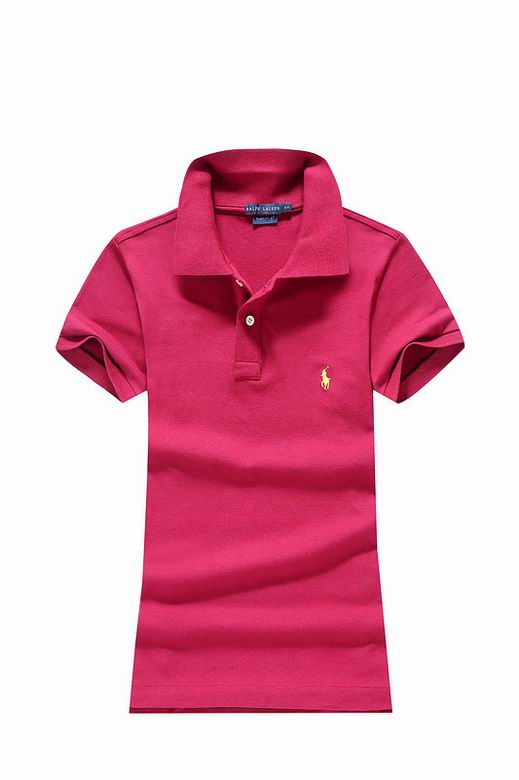 Wholesale Cheap Ralph Lauren Polo Short Sleeve Lapel Women T Shirts for Sale