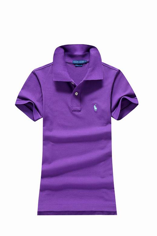 Wholesale Cheap Ralph Lauren Polo Short Sleeve Lapel Women T Shirts for Sale