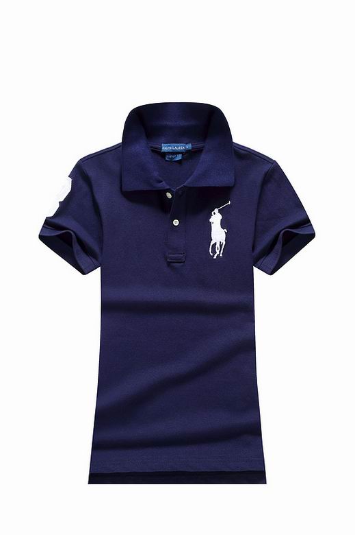 Wholesale Cheap Ralph Lauren Polo Short Sleeve Lapel Women T Shirts for Sale