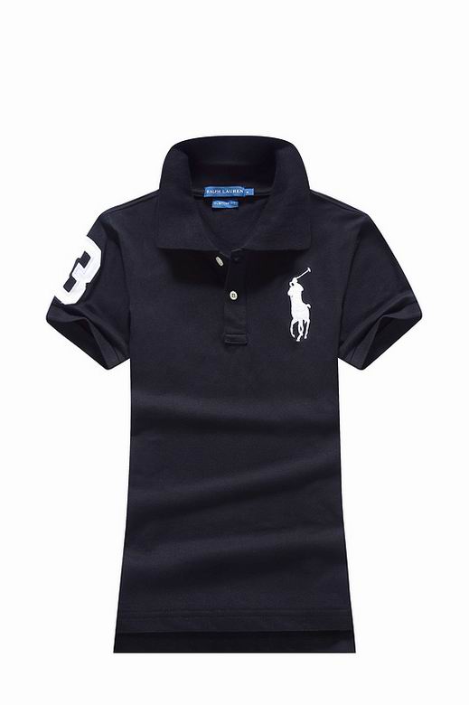 Wholesale Cheap Ralph Lauren Polo Short Sleeve Lapel Women T Shirts for Sale