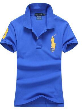 Wholesale Cheap Ralph Lauren Polo Short Sleeve Lapel Women T Shirts for Sale