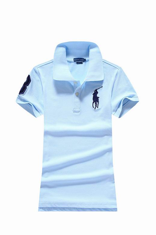 Wholesale Cheap Ralph Lauren Polo Short Sleeve Lapel Women T Shirts for Sale