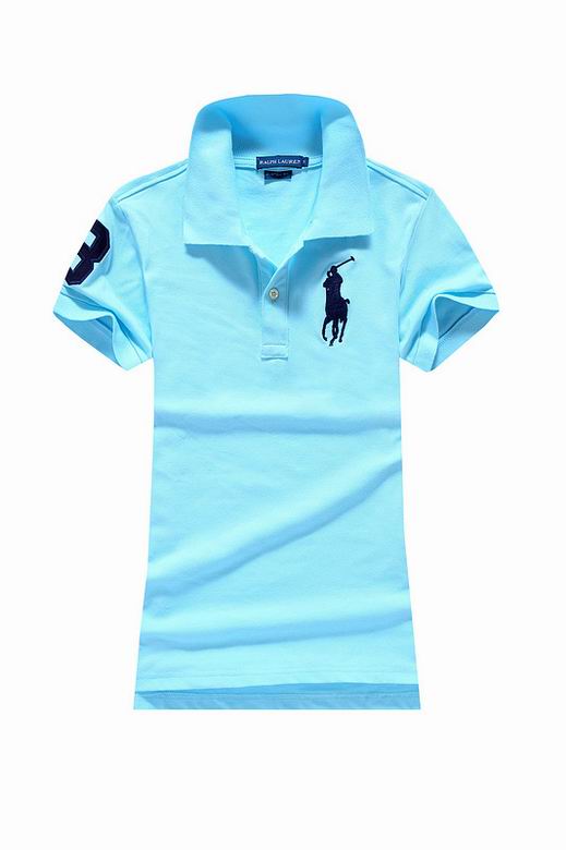 Wholesale Cheap Ralph Lauren Polo Short Sleeve Lapel Women T Shirts for Sale