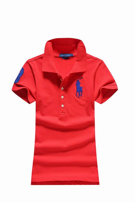 Wholesale Cheap Ralph Lauren Polo Short Sleeve Lapel Women T Shirts for Sale