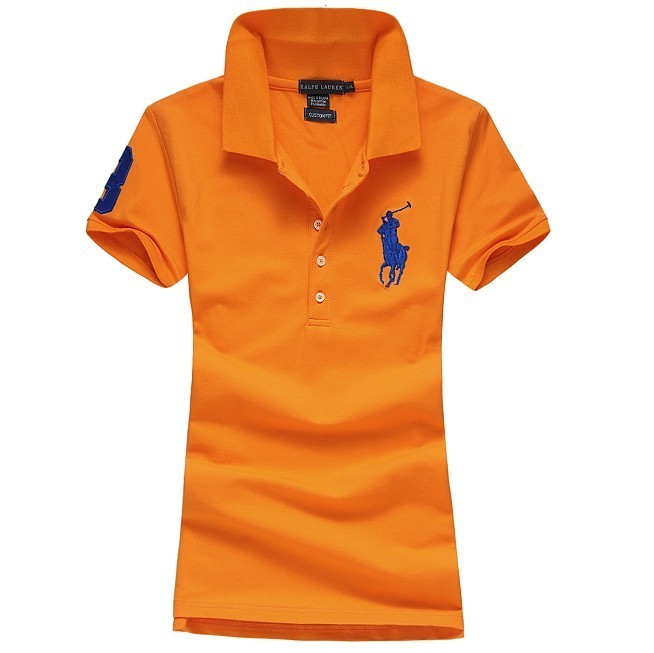 Wholesale Cheap Ralph Lauren Polo Short Sleeve Lapel Women T Shirts for Sale