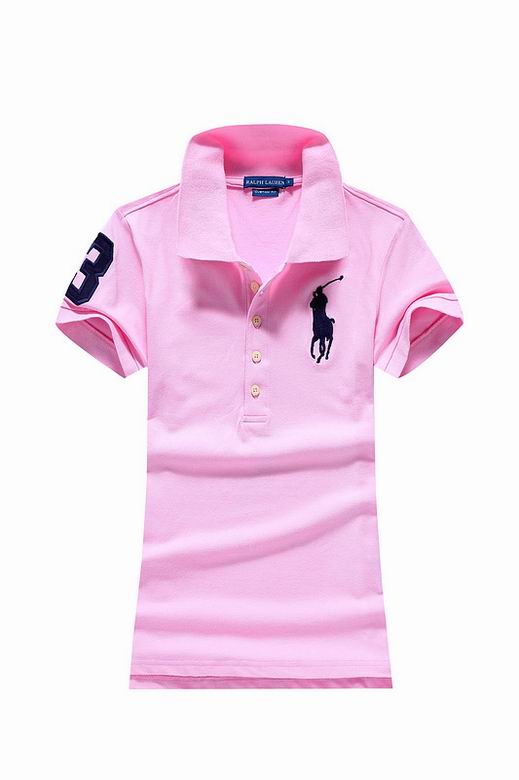 Wholesale Cheap Ralph Lauren Polo Short Sleeve Lapel Women T Shirts for Sale