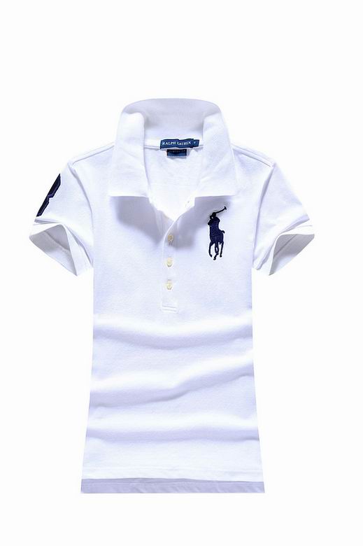 Wholesale Cheap Ralph Lauren Polo Short Sleeve Lapel Women T Shirts for Sale