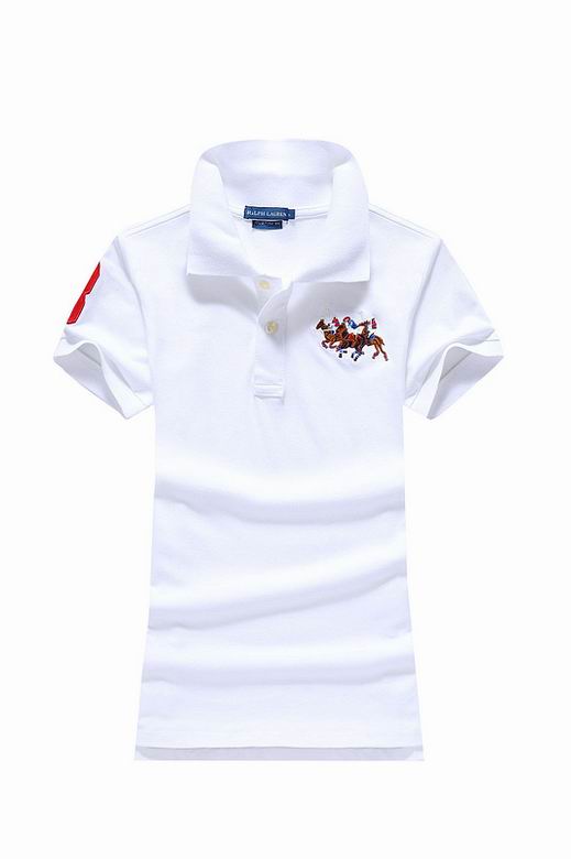 Wholesale Cheap Ralph Lauren Polo Short Sleeve Lapel Women T Shirts for Sale