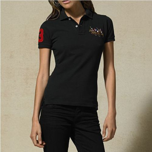 Wholesale Cheap Ralph Lauren Polo Short Sleeve Lapel Women T Shirts for Sale