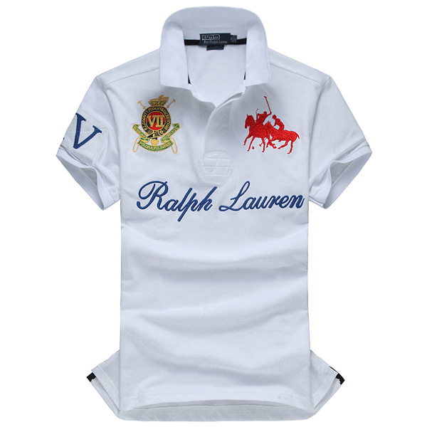 Wholesale Cheap Ralph Lauren Polo Short Sleeve Lapel Men T Shirts for Sale