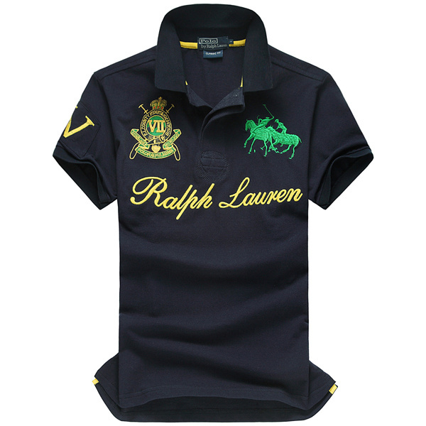 Wholesale Cheap Ralph Lauren Polo Short Sleeve Lapel Men T Shirts for Sale