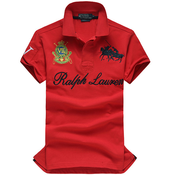 Wholesale Cheap Ralph Lauren Polo Short Sleeve Lapel Men T Shirts for Sale