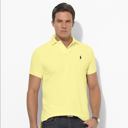 Wholesale Cheap Ralph Lauren Polo Short Sleeve Lapel Men T Shirts for Sale